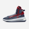 Midnight Navy Gym Red Metallic Gold White